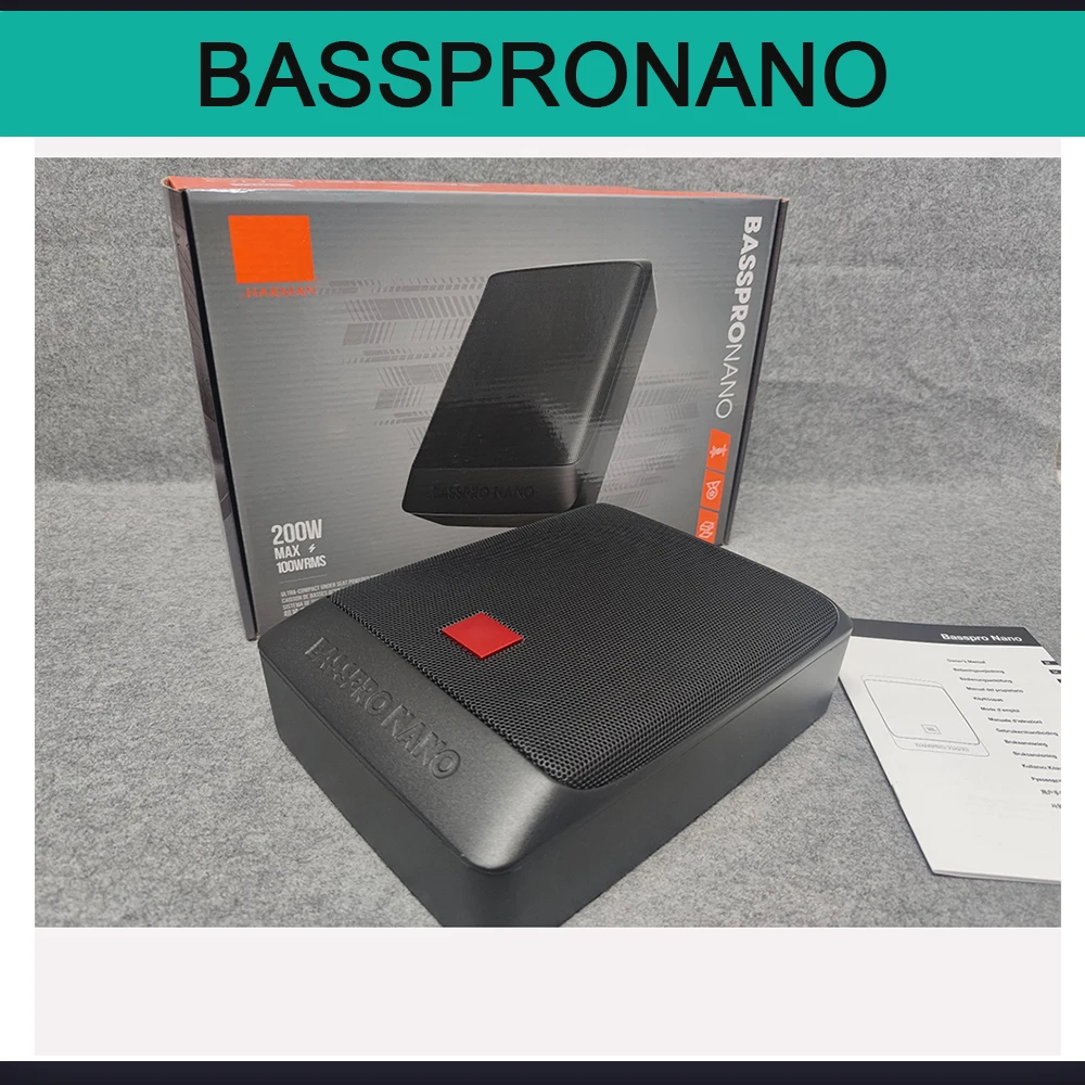 For JBL car audio modified 6*8 car ultra-thin seat under the active subwoofer heavy bass BASSPRONANO