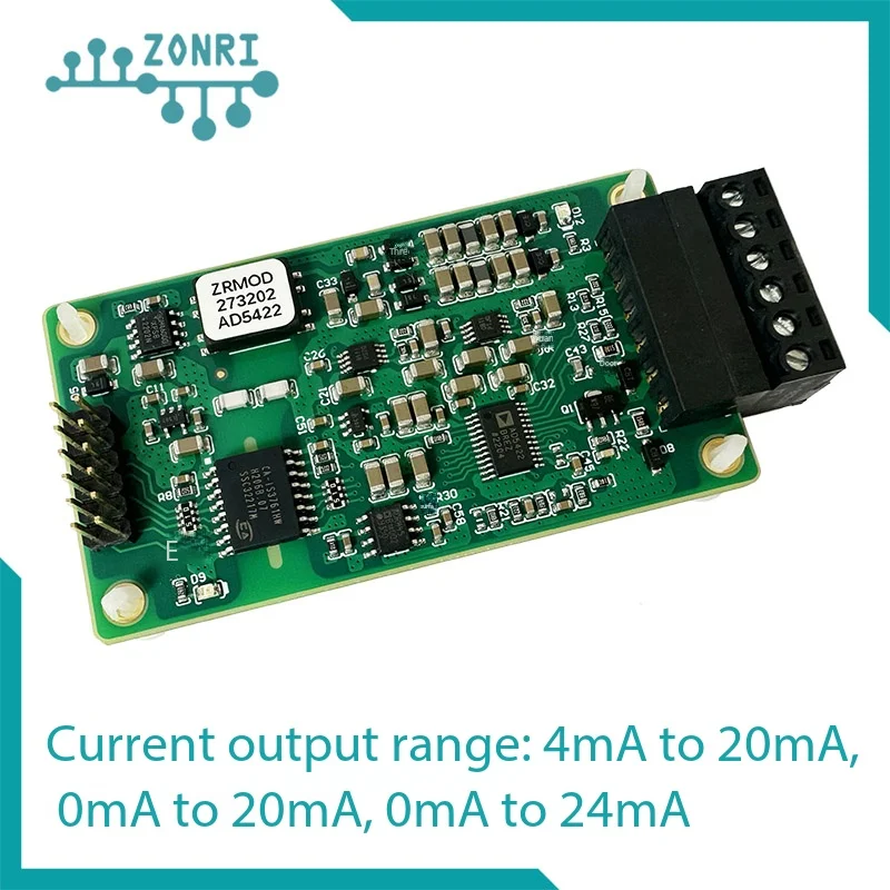 AD5422 16Bit High Performance Current Source/Voltage Source Module ± 5V/± 10V/4-20mA/0-24mA