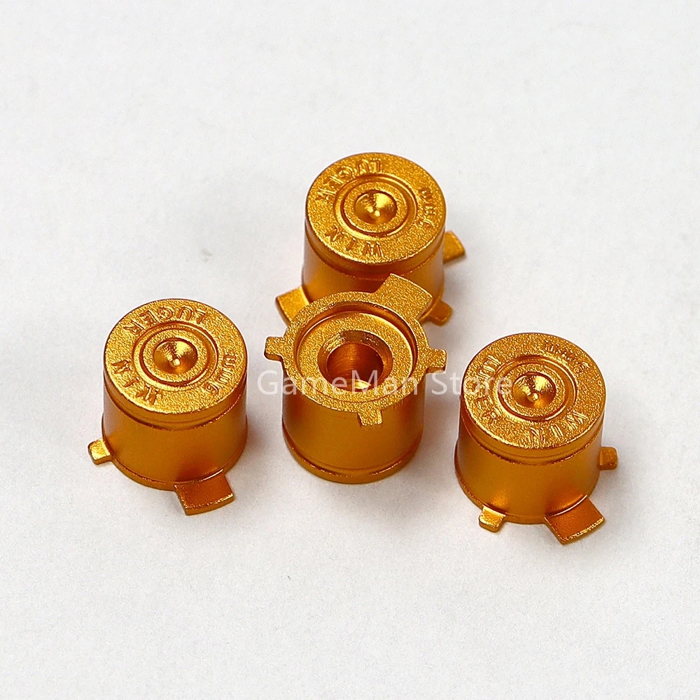 1pc Metal Aluminum Action Bullet ABXY Buttons For PS5 Controller Direction D-pad Cross Keys For PlayStation 5 Game Accessories