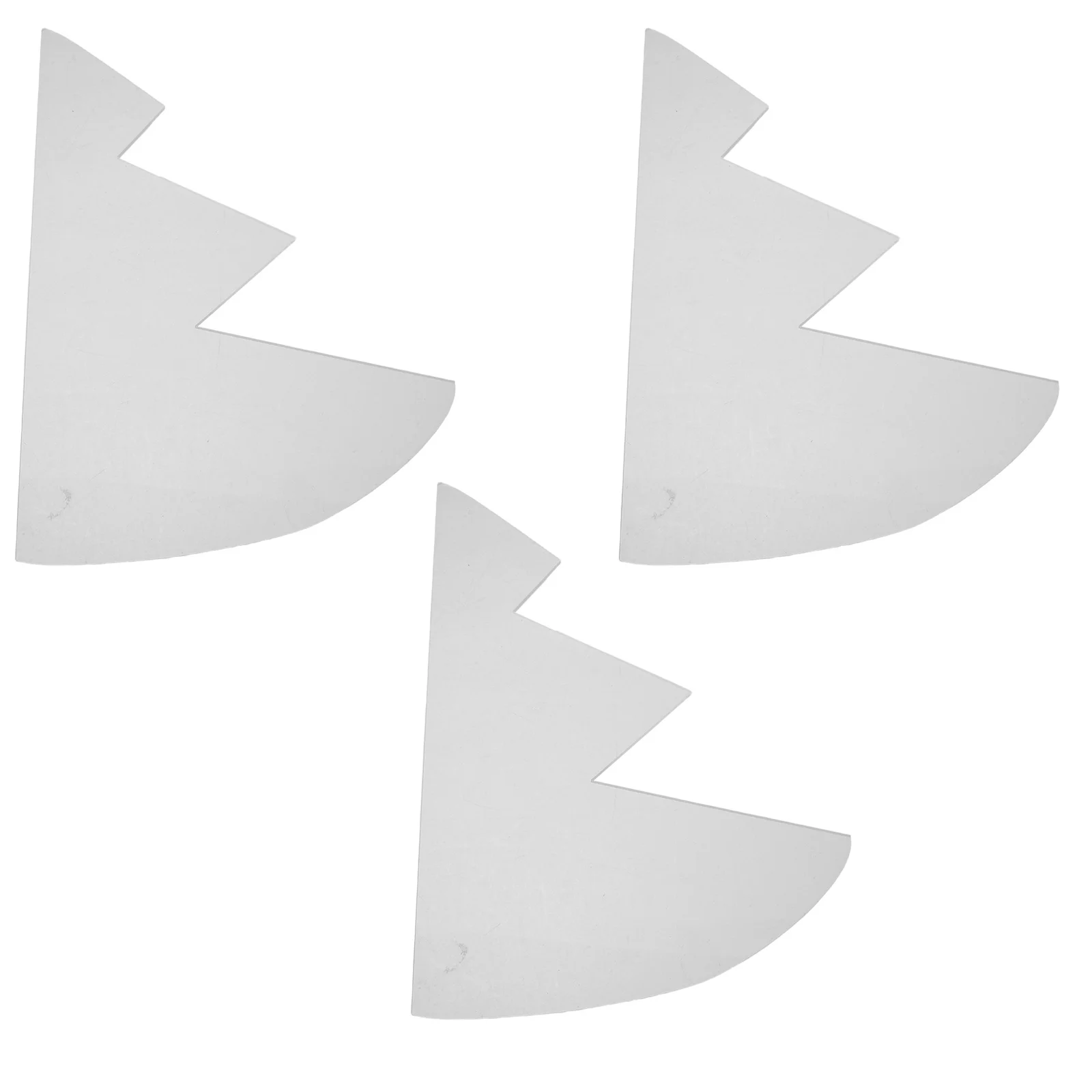 

3Pcs Acrylic Sewing Templates Quilting Stencils for Christmas Tree Fabric Crafts DIY Holiday Decor Handmade Patchwork Kits