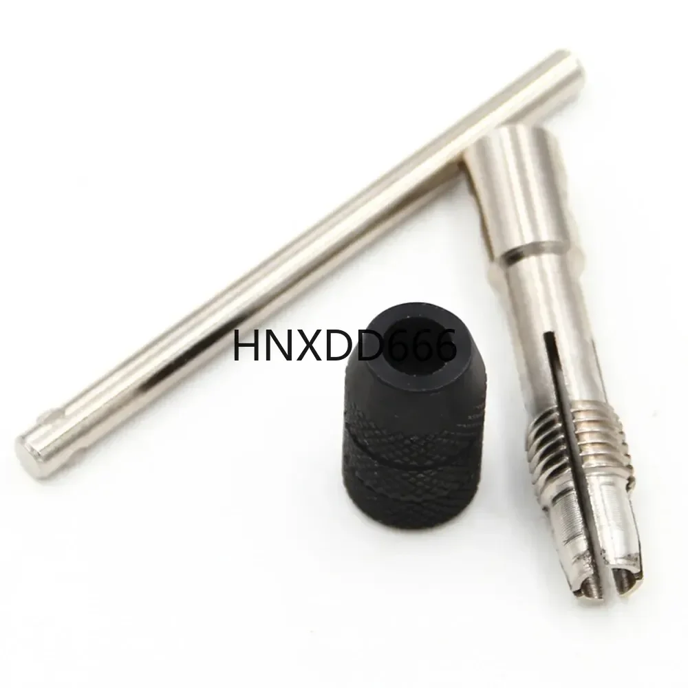 3-6mm T-shaped Tap Wrench 5pc Hand Tap M3-M8 Tapping Screwdriver Wrench Thread Tapping Hand Tool Set