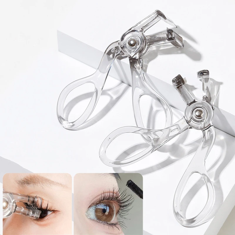 واسعة الزاوية جزئية رمش بكرة الشعر المحمولة مشبك واحد الشباك مشط رموش الأسنان بكرة الشعر سهلة التشغيل التصميم تكبير عيون أداة #3