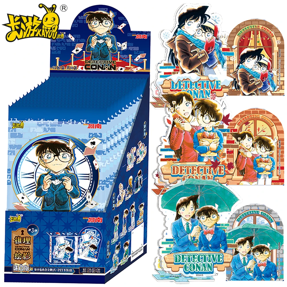

Original Kayou Detective Conan Collection Acrylic Stand Model Toys Classic Anime Characters Creative Ornaments Children's Gifts