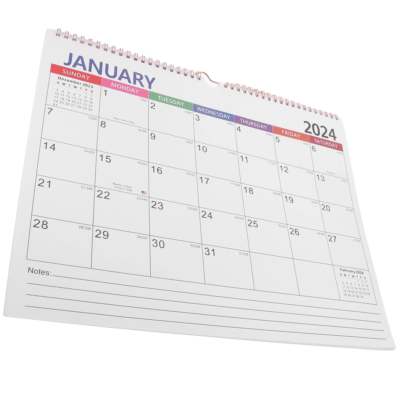 

Monthly Wall 2023-2024 Holiday Appointment Calendar For Office Home Daily Use Sturdy Hanging Calendar Printing Product