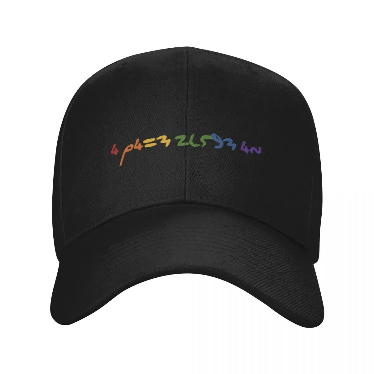 Rainbow Pride I Rise Above It - Anne Lister Secret Code Baseball Cap Christmas Hat Sunhat Women Hats Men's