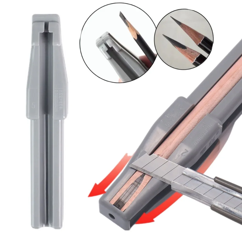 

Eyebrow Pencil Sharpener Microblading Tattoo Brow Pencil Sharpening Tip Thin Tool for Semi-Permanent Eyebrow Makeup Profiler Pen