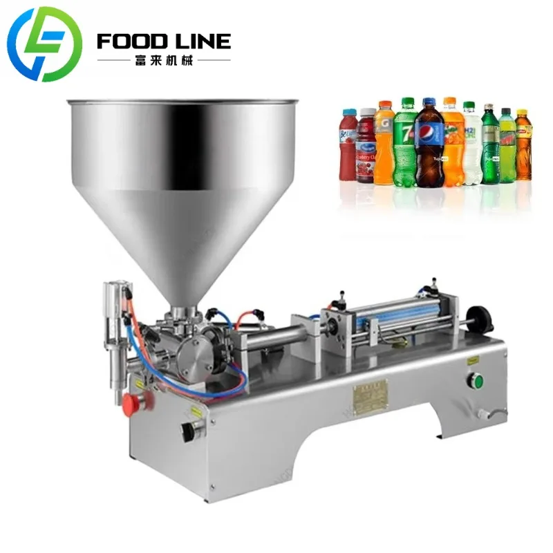 

Chili Oil Filling Machine for Pastes Sauce Seasonings Water and Honey Filling Equipment