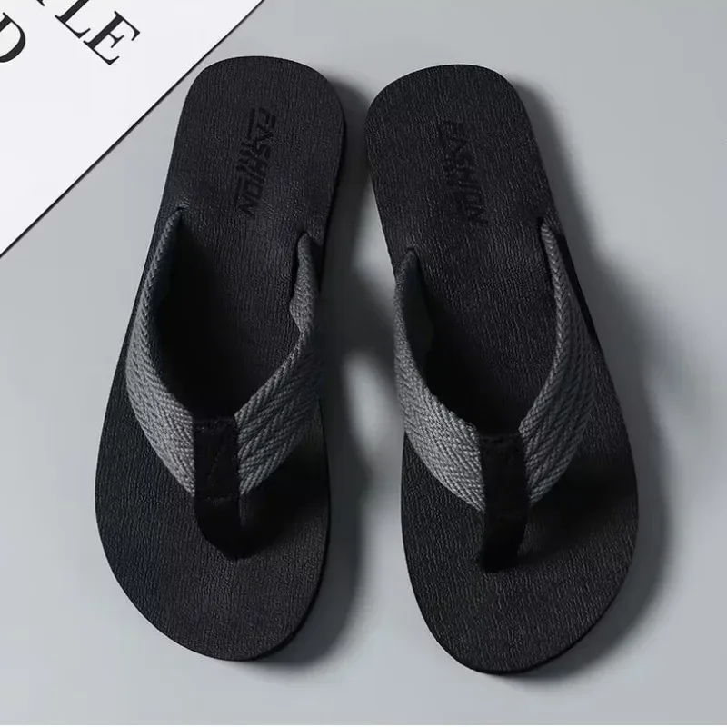 2025 Comfort Summer Flip-flops Casual Non-slip Creative Sandal Fashion Personalized Quick- Dry Flip Flops Beach Shoes Slippers