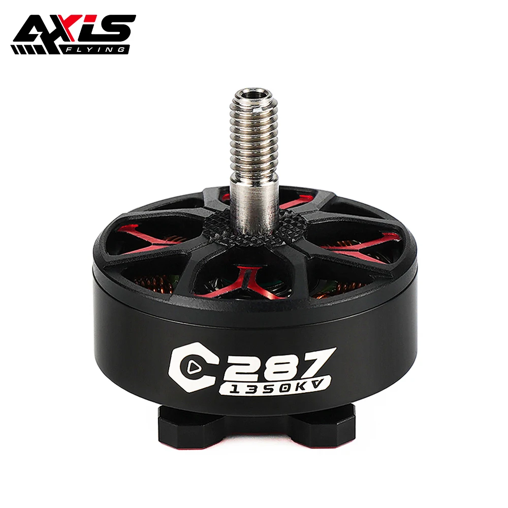 

AxisFlying C287 2807.5 1350KV/ 1750KV 4-6S Brushless Motor for 5inch Cinewhoop 6-7inch Long Range X8 Cinelifter RC FPV Drone