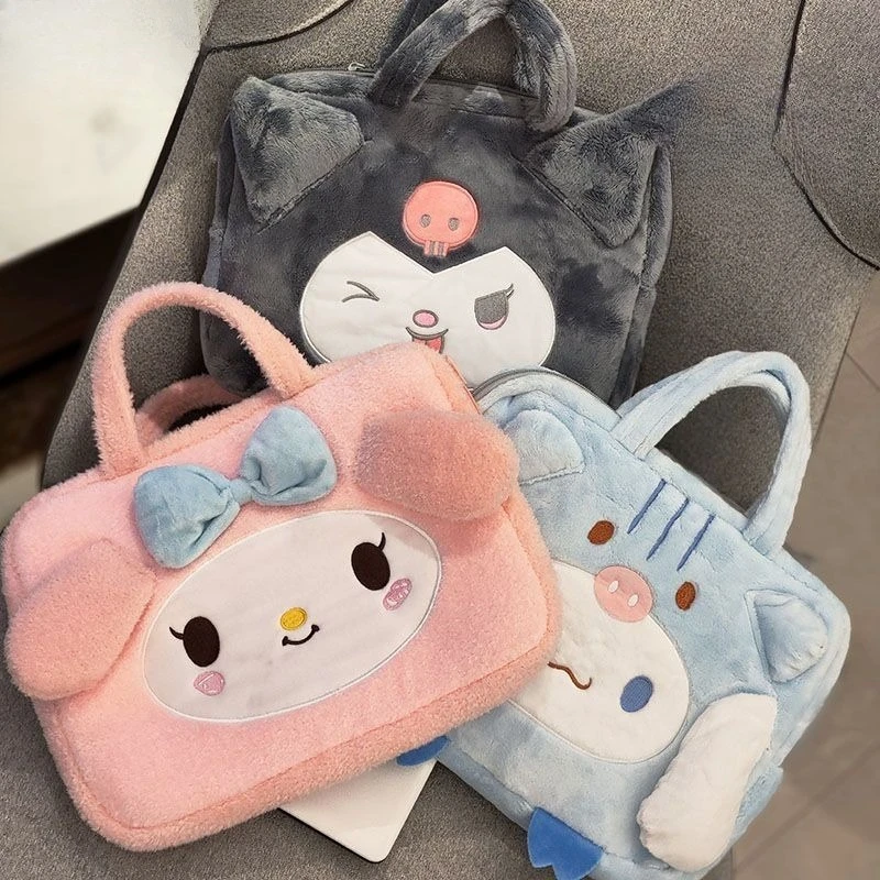 

Kawaii Kuromi My Melody Cinnamoroll Sanrio Cute IPhone Computer Bag The Laptop Bag Is 14 Inch and 15.6 Inch Gifts for Girls