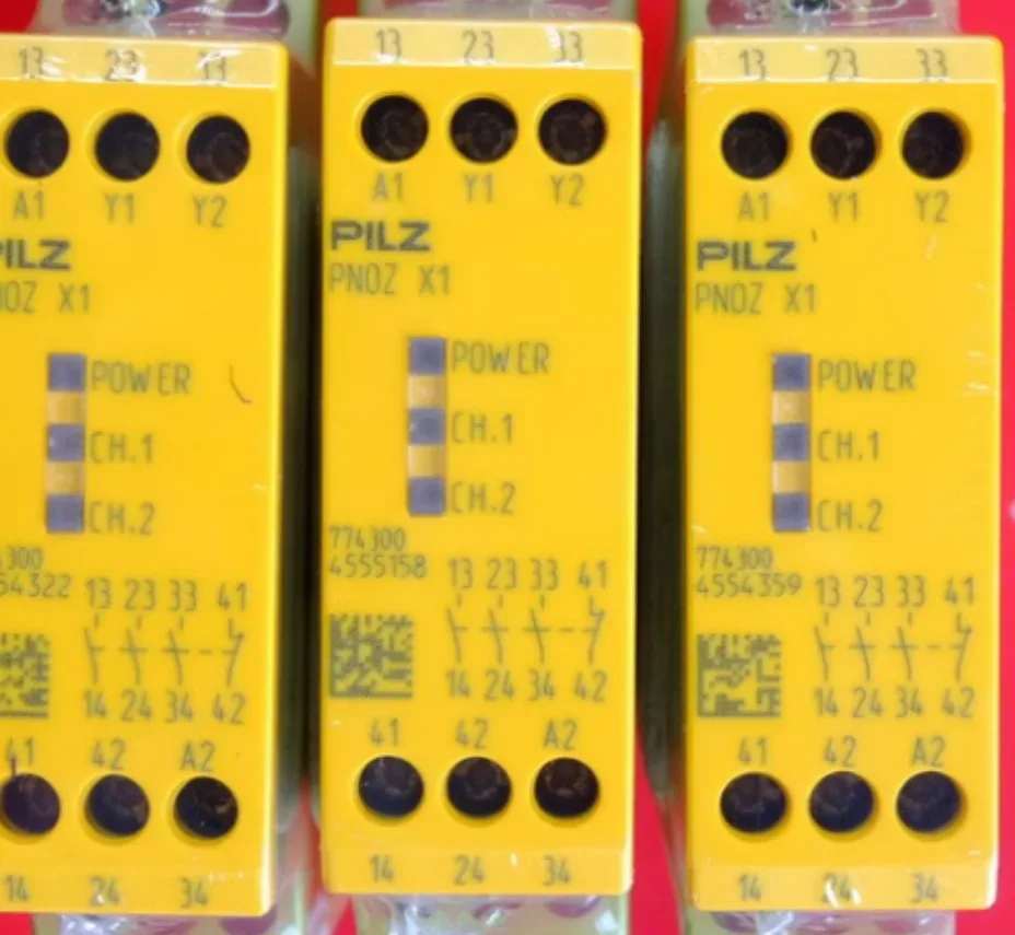 New Pilz security module PNOZ X1 24VAC/DC 3n/o 1n/c 774300