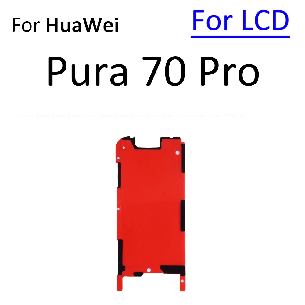 الغطاء الخلفي شاشة الكريستال السائل ملصق الشاشة لاصق شريط لاصق لهواوي P50 Pocket 2 S Pura 70 Pro Plus Ultra استبدال أجزاء