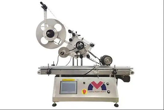 Semi Automatic Benchtop Desktop Flat Labeling Machine