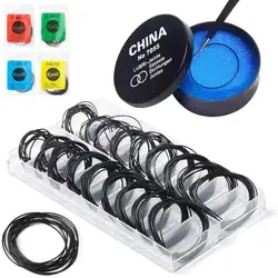 Watch Gasket Grease Watch Case Rubber Waterproof O-Ring Seal 0.5/0.6mm Oil-resistant Watch Repair Tool 1box for Watchmaker