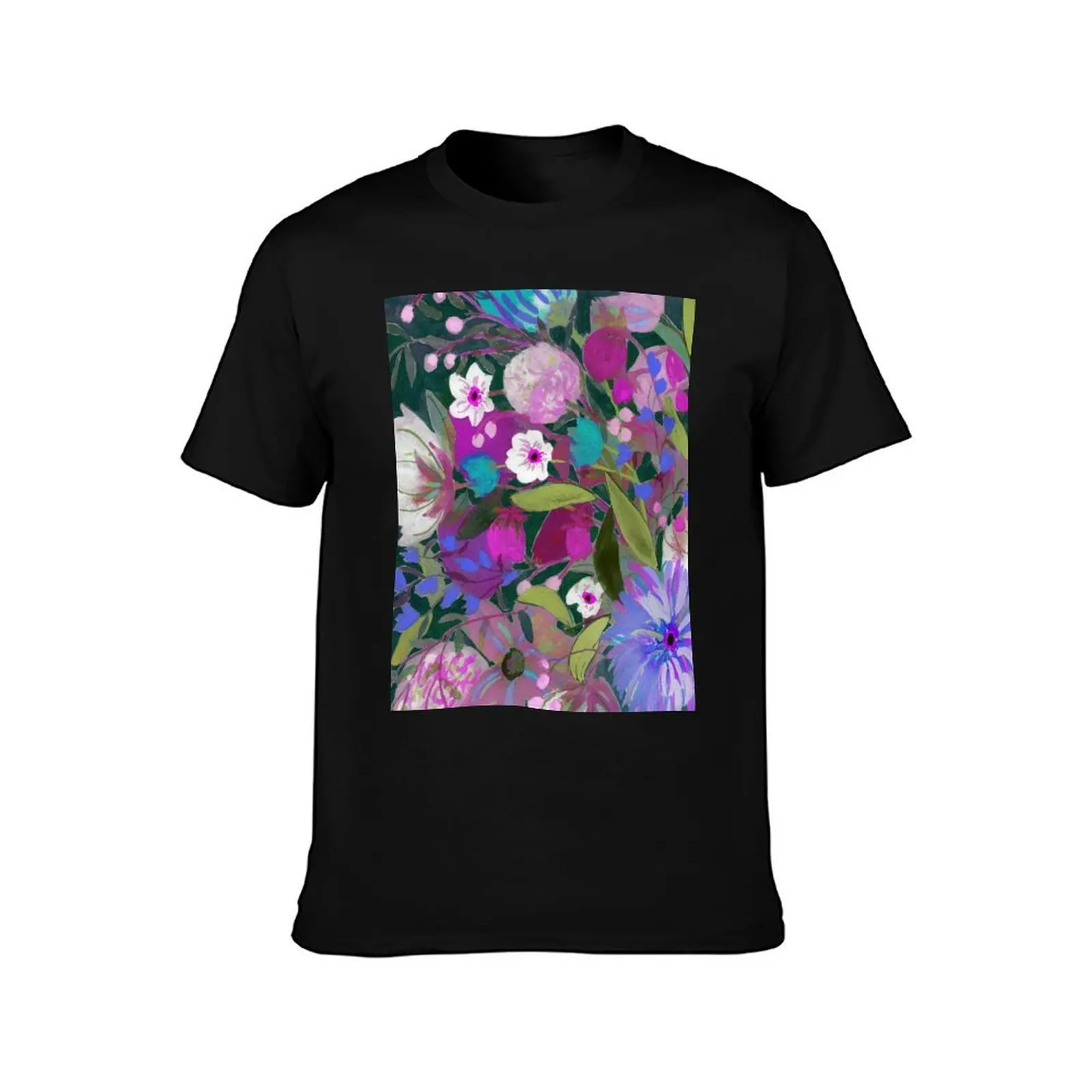 Moonlight Glory - Pink and Purples T-Shirt man graphic t shirt T-Shirt
