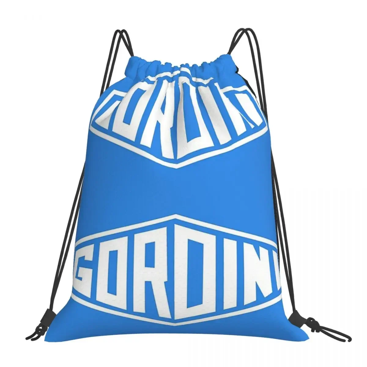 Classic Car Logos Gordini Backpacks Portable Drawstring Bags Drawstring Bundle Pocket Sports Bag BookBag For Man Woman School