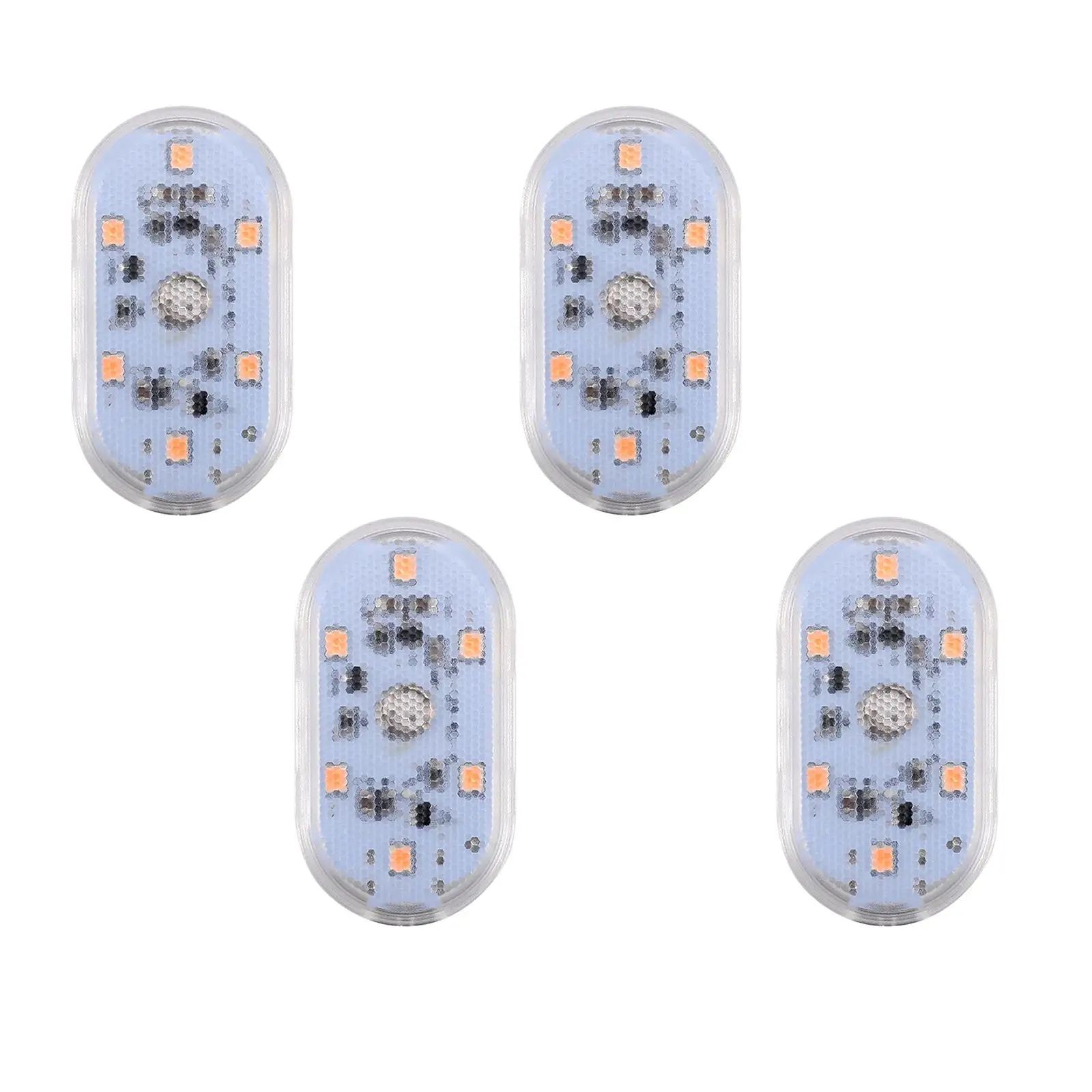 Atmosphere Lamp High Brightness Colorful Magnetic Mini Interior Car Light for Kitchen Bedside Armrest Box Car Roof Wardrobe