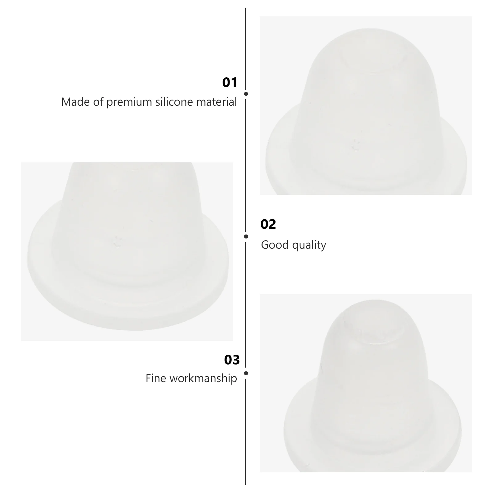 

200 шт., силиконовые чашки для пигментов, U-образные водонепроницаемые контейнеры для чернил для татуировки, легкие одноразовые принадлежности для татуировок, инструменты