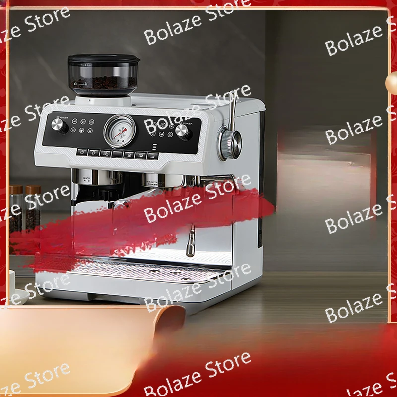 B1 Coffee Machine Italian Semi Automatic Household Milk Brewing Machine Grinding Integrated Machine Small