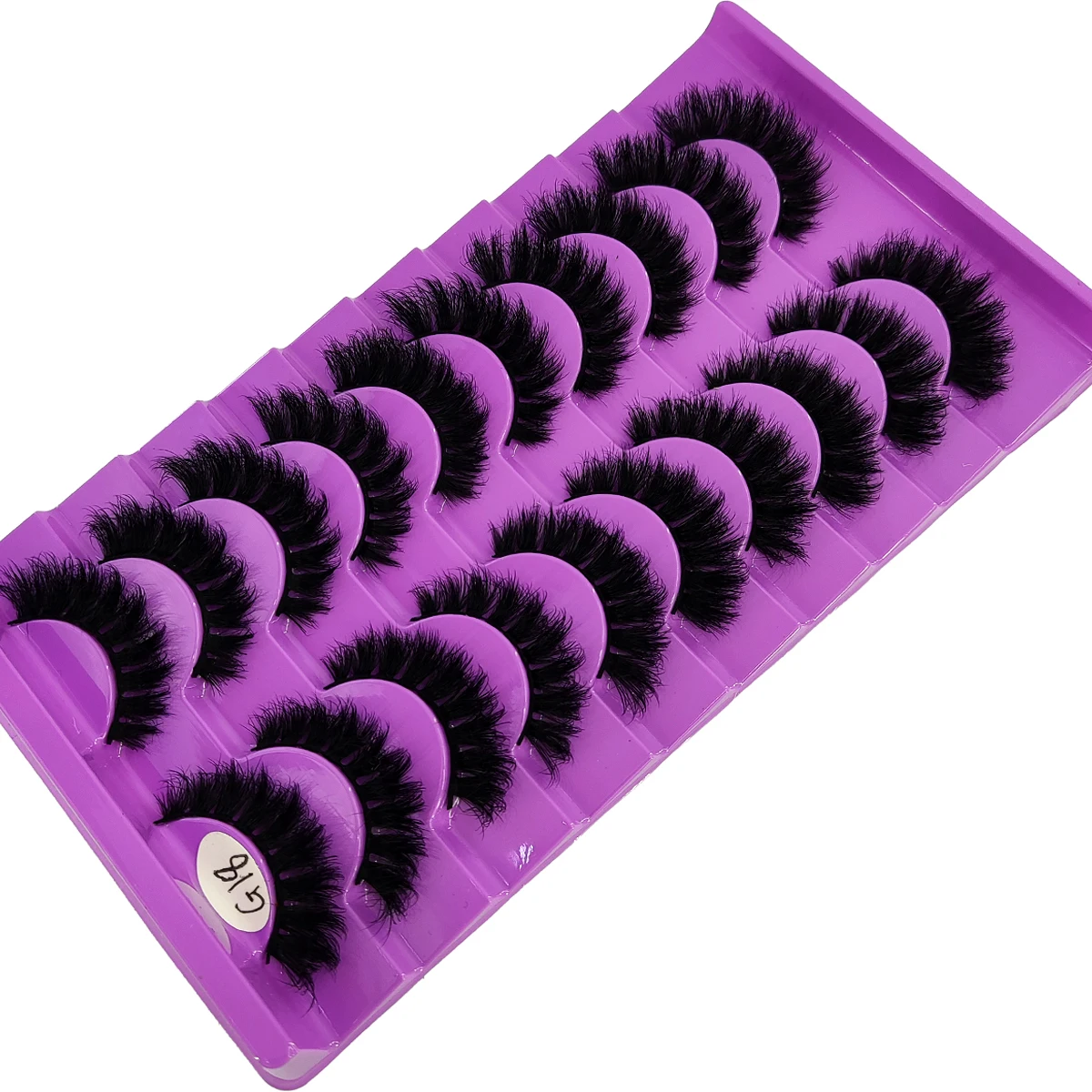 10/5 pairs Eyelash 3D Artificial Mink Thick Fluffy Soft Eyelash Extension Natural False Eyelash Makeup Mink Eyelash