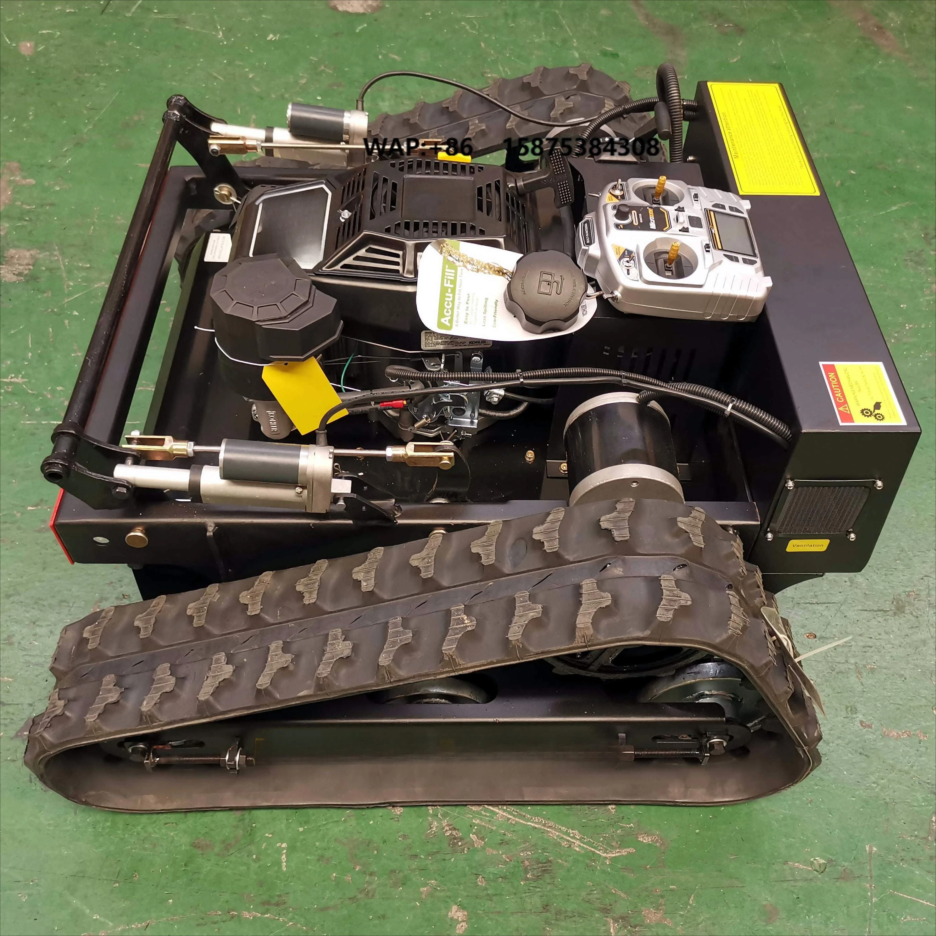 Remote Control Lawn Mower HT550cj Remote Control Lawn Mower Model High Efficiency  Powered Remote Control Lawn Mower