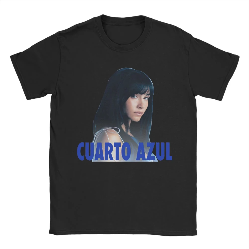 

Aitanas Cuarto Azul Album Men Women Printed T Shirt Humor Tees Short Sleeve Round Collar Unisex T-Shirt Cotton Big Size Clothing
