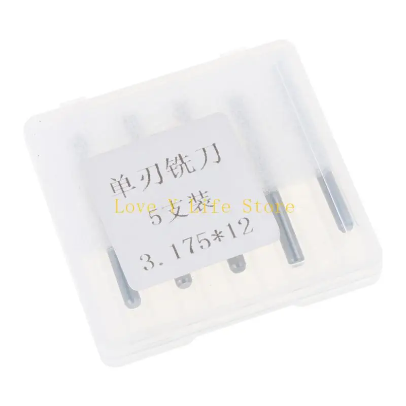 

L74C Ball Nose End Mill Engraving Router 5 Pcs Straight Electric Durable