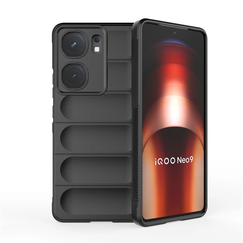 Full Cover For Vivo iQOO Neo 9 Case For Vivo iQOO Neo 9 Anti-knock Shockproof Silicone Full Edge Case For Vivo iQOO Neo 9 Case