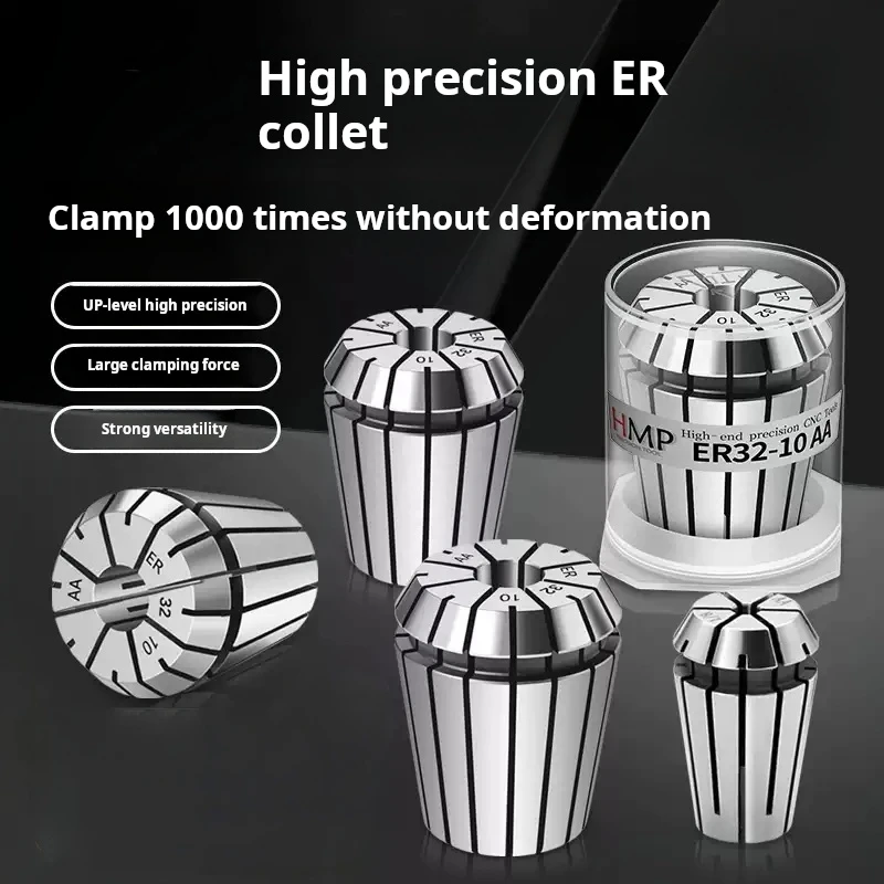 ER Collet Chuck Spring Collet for CNC Milling Lathe Tool Holder Milling Chuck High Precision 0.008mm ER11 ER16 ER20 ER25 ER32 AA