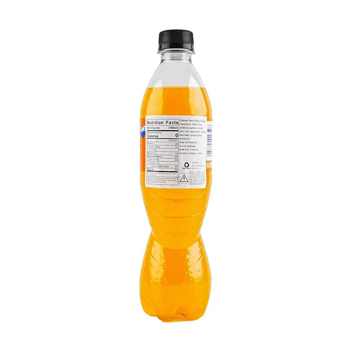 [14 Packungen] Fanta. China zuckerfreies Orangen soda, 16,9 floz * 14 Packungen