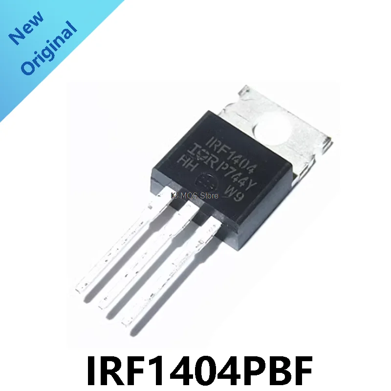 10-50PCS/Lot Real Original Bulk New IRF1404 IRF1404PBF MOS N Channel MOSFET 162A 40V IRF1404N IRF1404Z TO-220 10PCS 100PCS