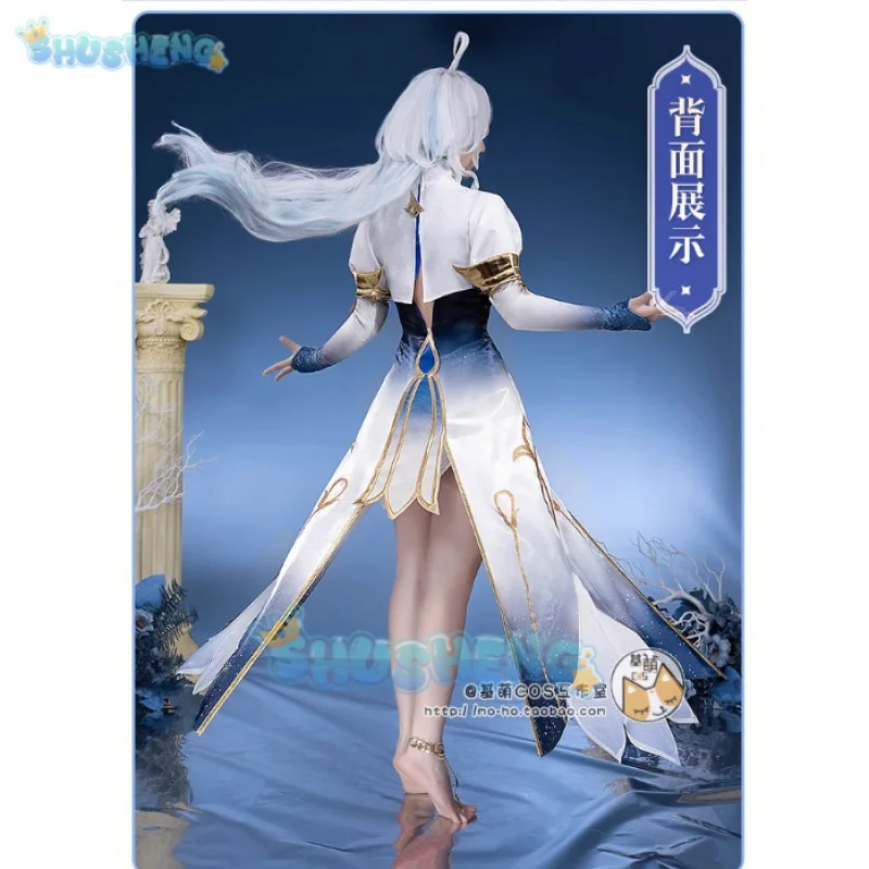 مجموعة زي تأثيري تأثير Genshin للنساء ، لعبة Focalors