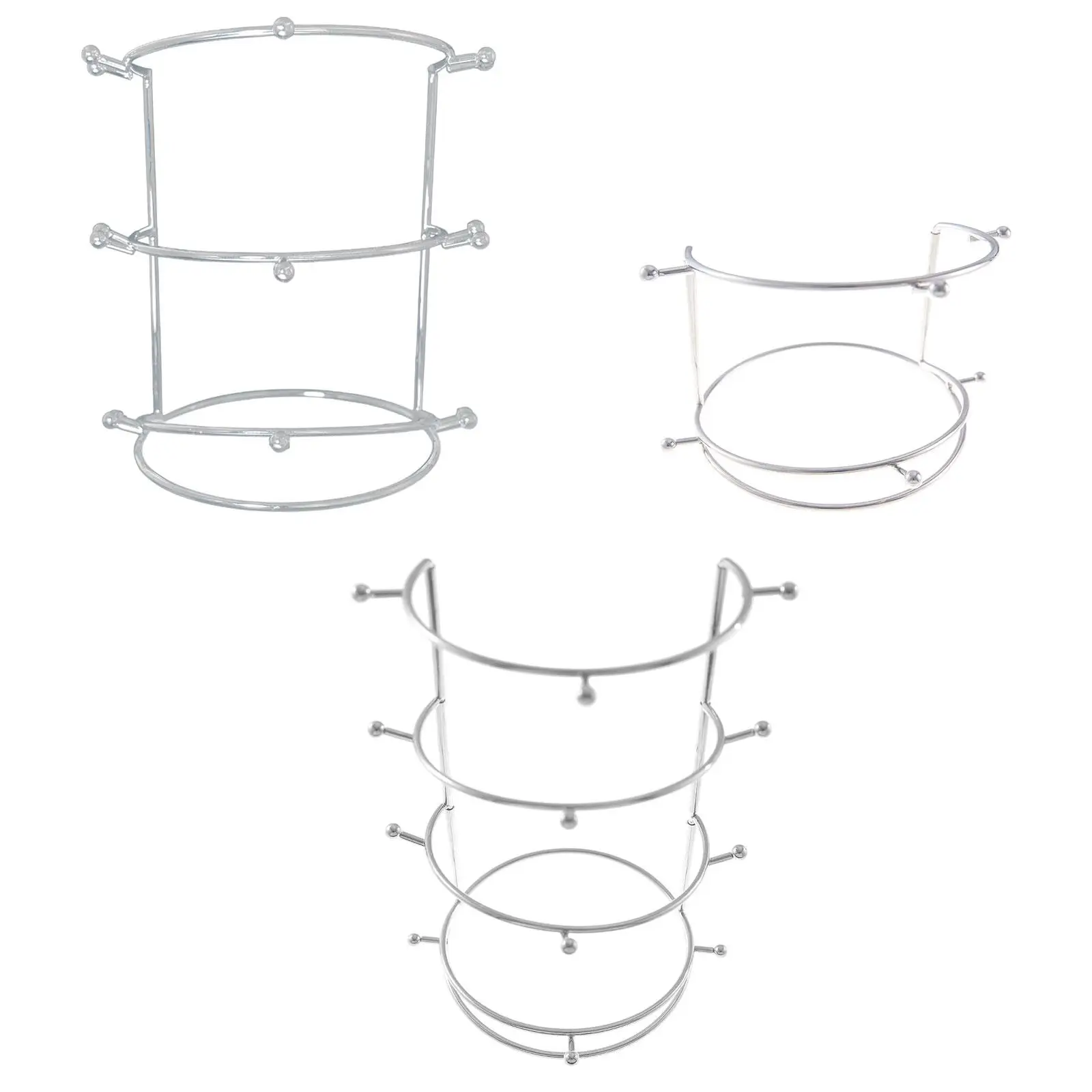 Tiara Display Stand Organizer for Women Stable Storage Rack Jewelry Holder for Hairband Hair Accessories Showcase Dresser