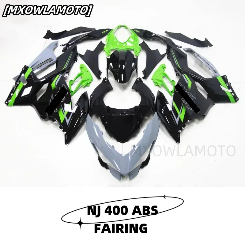 

High Quality New ABS Injection Plastics Full Fairings Kit for Ninja400 Ninja 400 ZX-4R 2018 2019 20 21 22 23 Bodywork set green