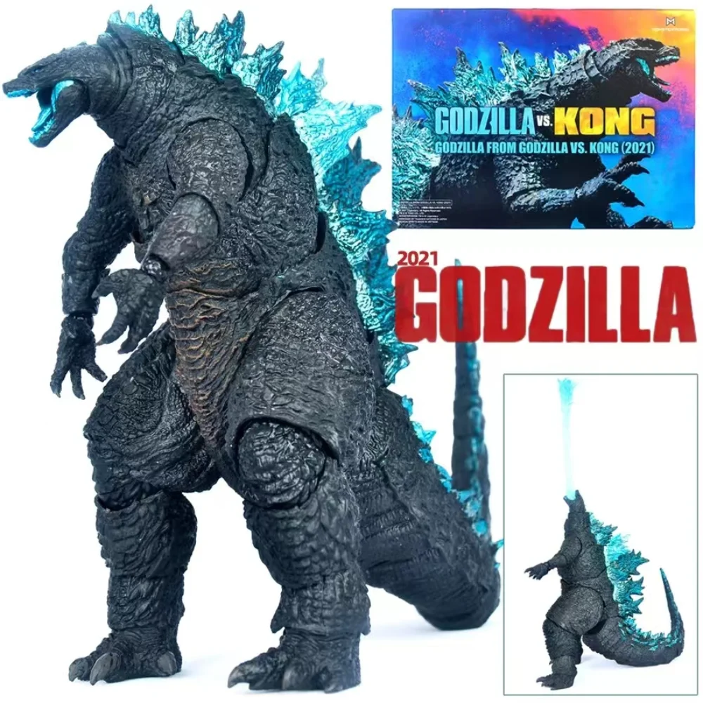 

King Of The Monsters 2021 Godzilla Action Figure 16cm Gojira Figma PVC Model Collectible Figurines Desktop Decoration Toys