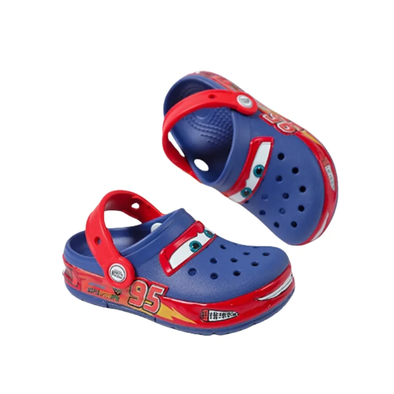 

2025 New Parent-Child Anti-Slip Shoes Anime Character Indoor Childrens Holes Shoes Unisex Baby Wearable Sandals Eva Material