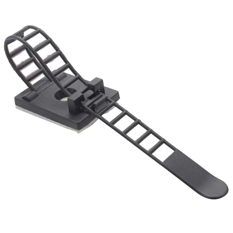 Ensemble de gestion de support de câble réglable, clips de câble, support de fil de fibre, support de fixation adhésif