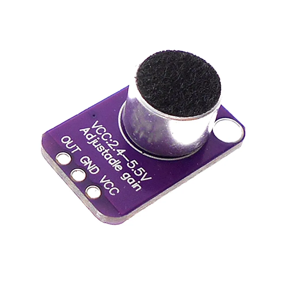 GY-MAX4466 사운드 센서 모듈 MAX4466 마이크 프리 앰프