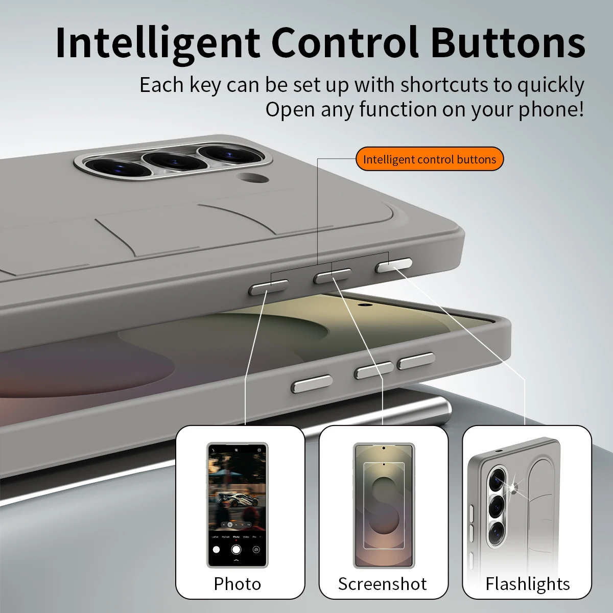 Oryginalne etui z uchwytem do Samsunga S25 S24 S23 Ultra S25 FE S25Plus — zdjęcie produktu 4