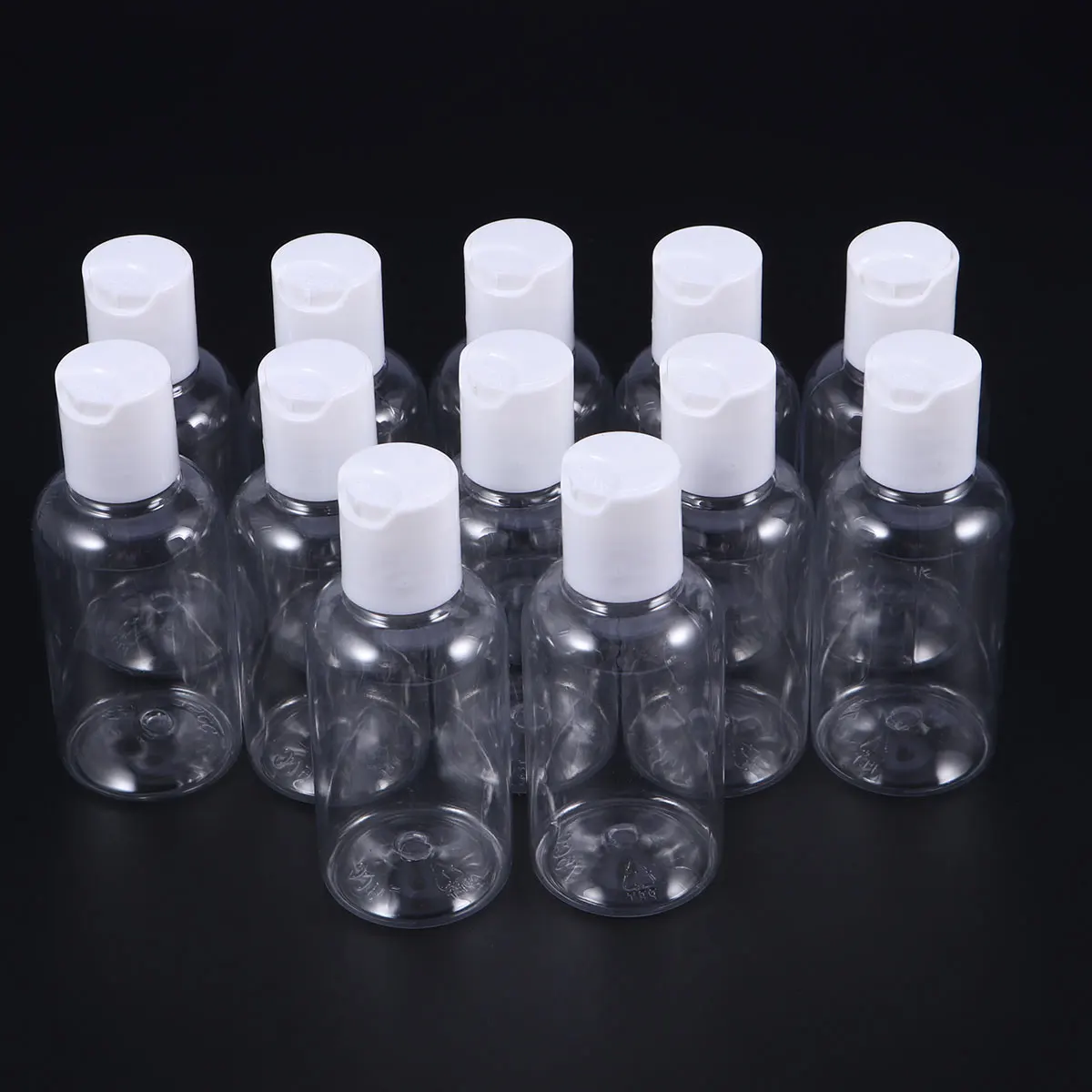 24pcs 60Ml Press Bottles For Bottles For Lotion Travel Shampoo Lotion Face Wash Organizer Durable Storage Containers