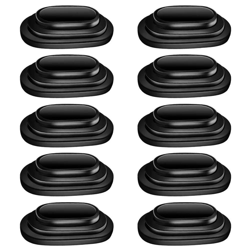 

10Pcs Automotive Door Vibration Dampener Shock Absorber Pad for Car Interior Wear Resistant High Temperature