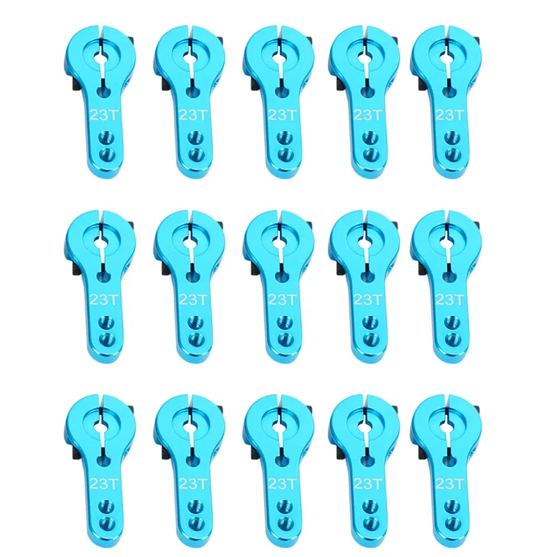 

15Pcs 23T Metal Servo Horn With Screws For 1/10 RC Car Parts Accessories-Y44A