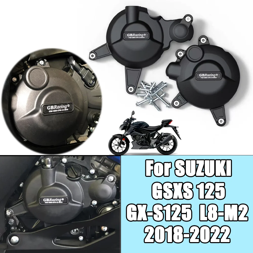 motorcycles GSX-R125 2018-2022 For SUZUKI GSX-R125 GSX-S125 L8-M2 Engine Cover Protector Set