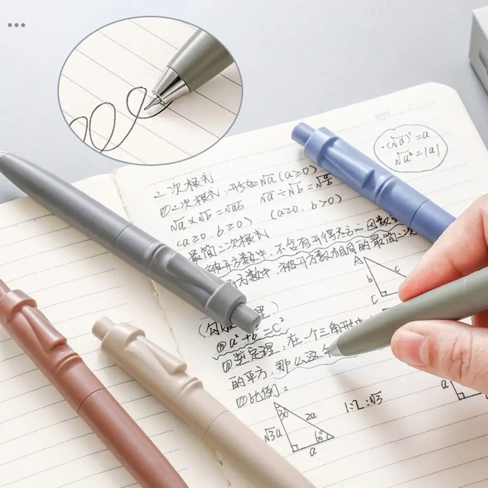 الإبداعية CS تلميح جيب القلم قصيرة صغيرة التجفيف السريع قلم حبر جاف 0.5 مللي متر الحبر الأسود قلم توقيع مكتب المدرسة #3