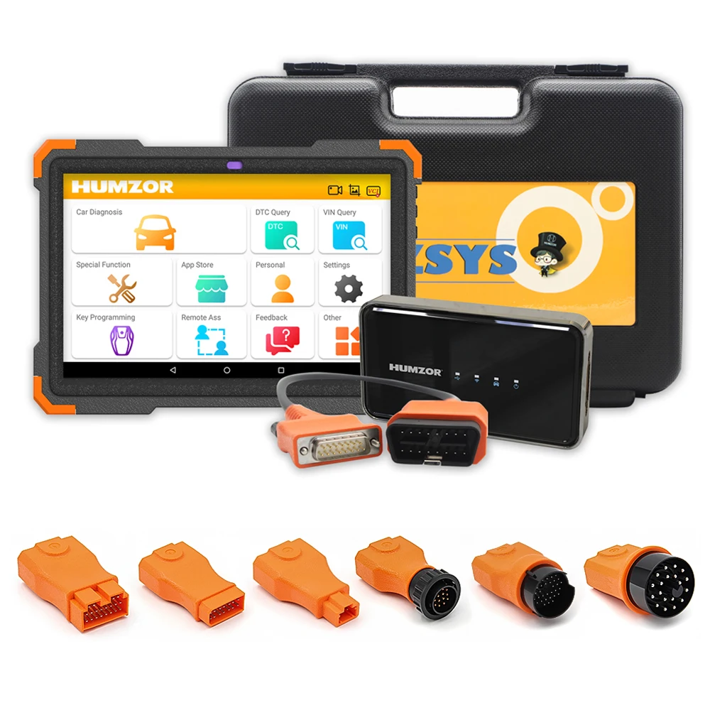 Hot Selling OBD2 Diagnostic Scanner For Cars Humzor NS366S Diagnostic Software With Tablet view 2