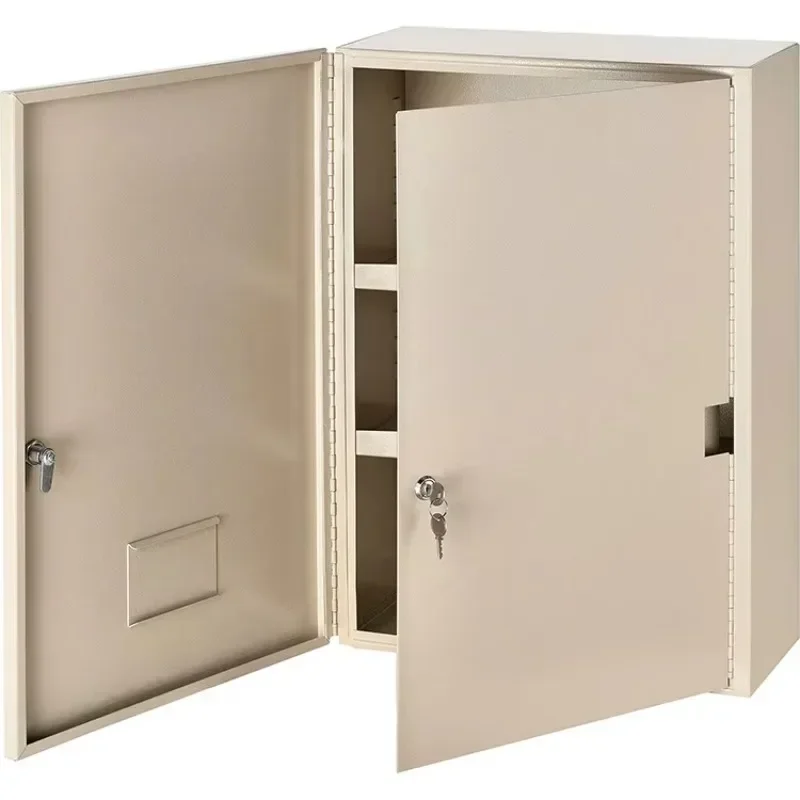 Adjustable Removable Wall Mount Industrial Sturdy Door Locked Heavy Duty Metal Storage Cabinets