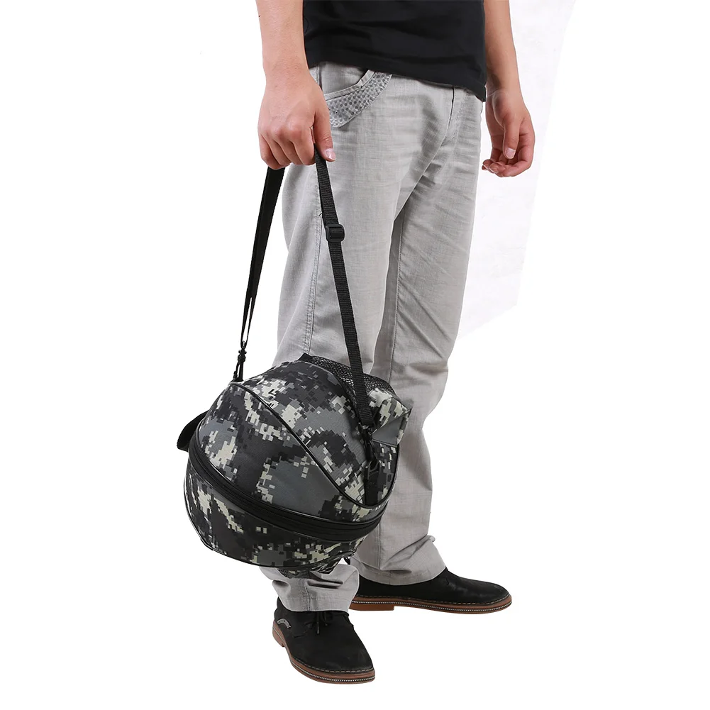 حقيبة كتف رياضية محمولة لكرة السلة وكرة القدم وكرة الطائرة (تمويه)