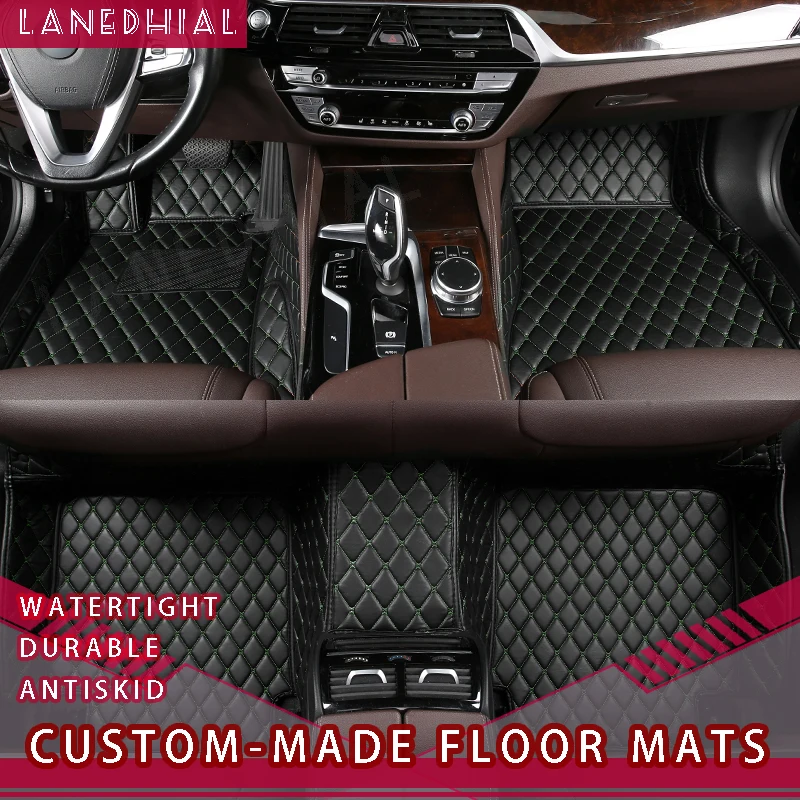 

Custom High Quality Leather Car Floor Mats For Geely All Models Emgrand EC7 X7 FE1 Automobiles Styling Car Interior Accessories