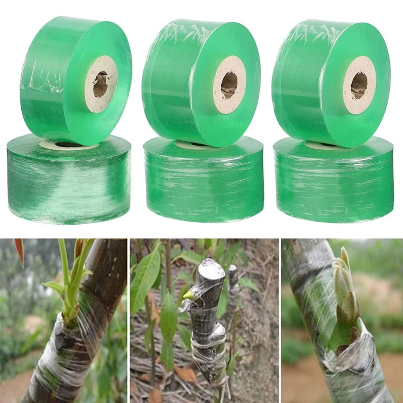 PVC Green Grafting Film Fruit Tree Plant Grafting Wire Packaging Wrapping Film