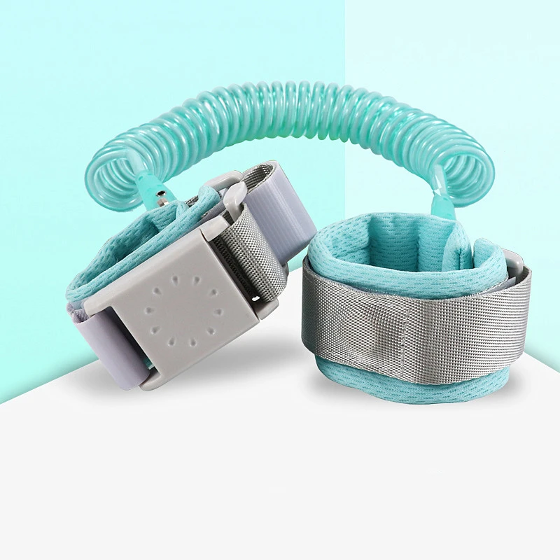 Harnais de sécurité anti-perte pour bébé et enfant, avec sangle pour la marche en plein air, ceinture à main et bracelet lumineux